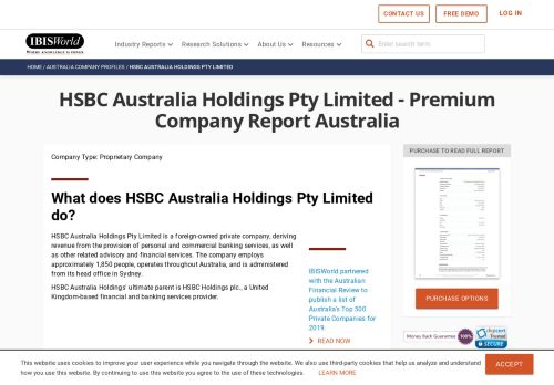 
                            12. HSBC Australia Holdings Pty Limited - IBISWorld