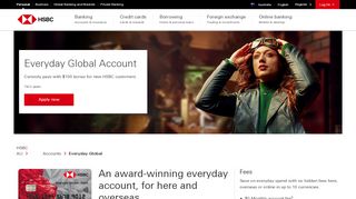 
                            7. HSBC Everyday Global Account Overview - HSBC AU