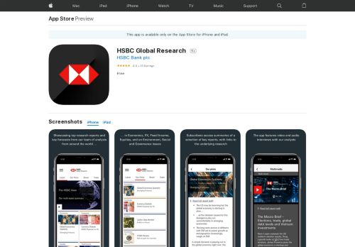 
                            11. HSBC Global Research on the App Store - iTunes - Apple