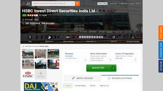 
                            13. HSBC Invest Direct Securities India Ltd, M G Road - Il & Fs Invest ...