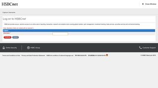 
                            4. HSBCnet Capture Username