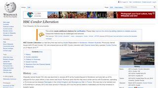 
                            6. HSC Condor Liberation - Wikipedia