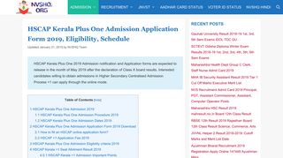 
                            4. HSCAP Kerala Plus One Admission Application Form 2019 Eligibility ...