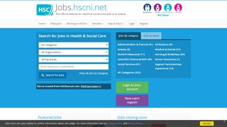 
                            2. HSCNI Jobs Home - Search for Health and Social care Jobs - HSCNI ...