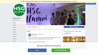 
                            4. HSG Alumni - Home | Facebook