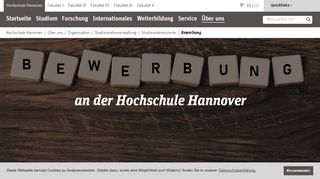 
                            4. HsH - Studium - Bewerbung - Hochschule Hannover