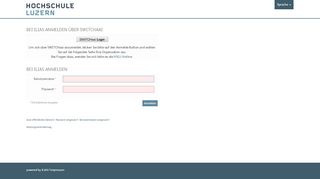 
                            7. HSLU ILIAS - ILIAS Login Page