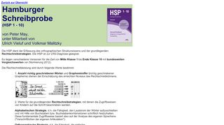 
                            5. HSP - Dr. Peter May