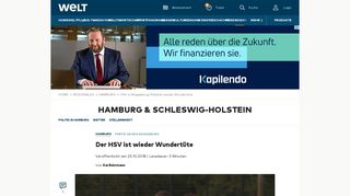 
                            11. HSV in Magdeburg: Plötzlich wieder Wundertüte - WELT