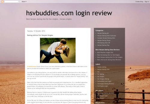 
                            9. hsvbuddies.com login review: Dating Advice For Herpes Singles