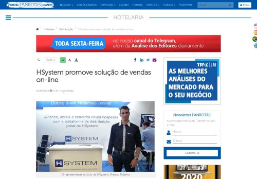 
                            6. HSystem promove solução de vendas on-line | Distribuição ... - Panrotas