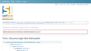 
                            4. .htaccess Login über Adresszeile von Timo, 02.08.2007 23:01 - SELF ...