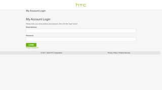 
                            3. HTC America Online Store - Login