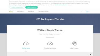 
                            1. HTC Support | HTC Backup und Transfer - HTC.com