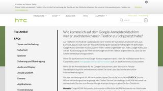 
                            3. HTC U11 - Wie komme ich auf dem Google-Anmeldebildschirm wei ...