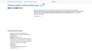 
                            11. Htesevaarth.maharashtra.gov.in Error Analysis (By Tools)