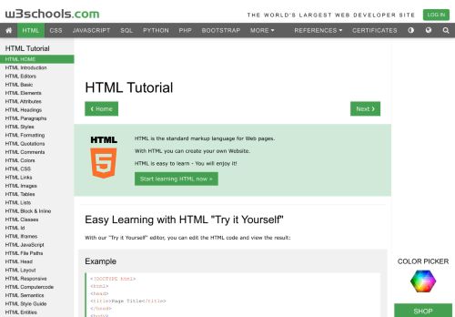 
                            6. HTML5 Browser Support - W3Schools