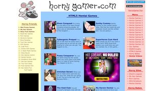 
                            13. HTML5 Hentai Games - Horny Gamer