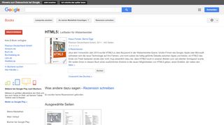 
                            11. HTML5: Leitfaden für Webentwickler