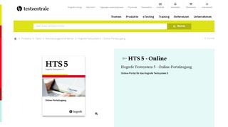 
                            7. HTS 5 - Online - Hogrefe Testsystem 5 – Online-Portalzugang ...
