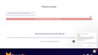 
                            9. http ai2 related words. Find keyword suggestions and alternatives ...