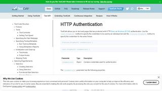 
                            3. HTTP Authentication | TestCafe - GitHub Pages