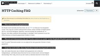 
                            4. HTTP Caching FAQ - HTTP | MDN