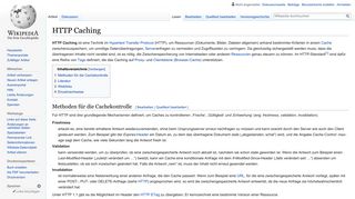 
                            6. HTTP Caching – Wikipedia