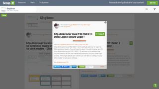 
                            7. http dlinkrouter local 192.168 0.1 | Dlink Logi... - Scoop.it