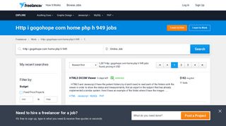 
                            6. Http i gogohope com home php h 949 Jobs, Employment | Freelancer