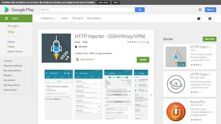
                            13. HTTP Injector - (SSH/Proxy/VPN) – Apps no Google Play