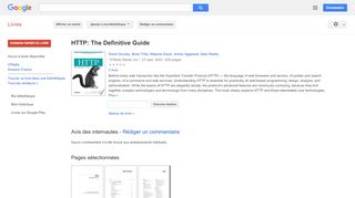 
                            9. HTTP: The Definitive Guide