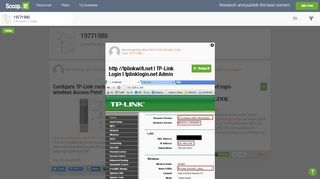 
                            5. http //tplinkwifi.net | TP-Link Login | tplinkl... - Scoop.it