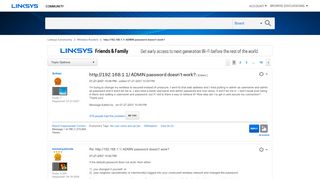 
                            7. http://192.168.1.1/ ADMIN password doesn't work? - Linksys Community