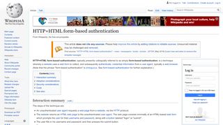 
                            11. HTTP+HTML form-based authentication - Wikipedia