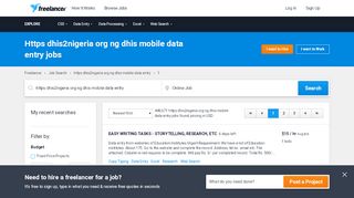 
                            4. Https dhis2nigeria org ng dhis mobile data entry Jobs, Employment ...