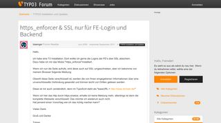 
                            8. https_enforcer & SSL nur für FE-Login und Backend — TYPO3 Forum