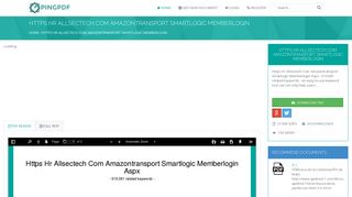 
                            10. Https Hr Allsectech Com Amazontransport Smartlogic Memberlogin Aspx