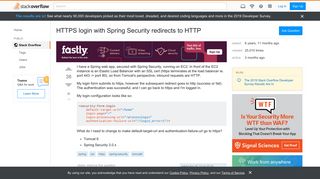 
                            8. HTTPS login with Spring Security redirects to HTTP - Stack Overflow