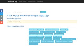 
                            11. Https wupos western union agent app login Search - InfoLinks.Top