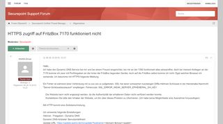 
                            11. HTTPS zugriff auf FritzBox 7170 funktioniert nicht - Securepoint ...