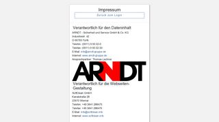 
                            3. https://arndt.timescan.de/?action=impressum