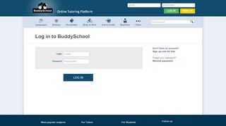 
                            4. https://buddyschool.com/user/login