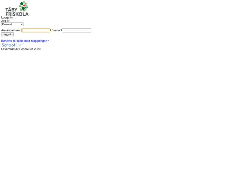 
                            8. https://sms2.schoolsoft.se/tabyfriskola/jsp/Login.jsp