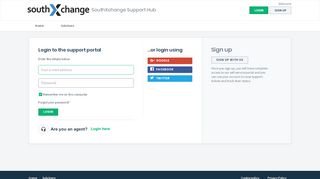 
                            9. https://southxchange.freshdesk.com/support/login