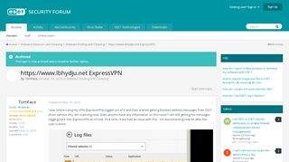 
                            13. https://www.lbhydju.net ExpressVPN - Malware Finding and Cleaning ...