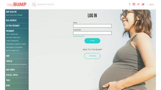 
                            1. https://www.thebump.com/login