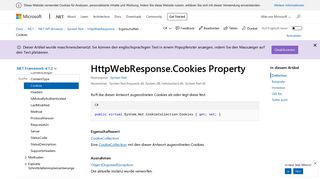 
                            2. HttpWebResponse.Cookies Property (System.Net) | Microsoft Docs