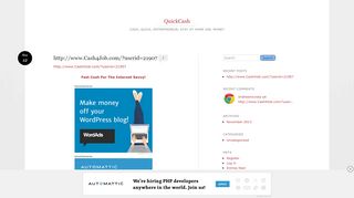 
                            5. http://www.Cash4Job.com/?userid=21907 | QuickCash