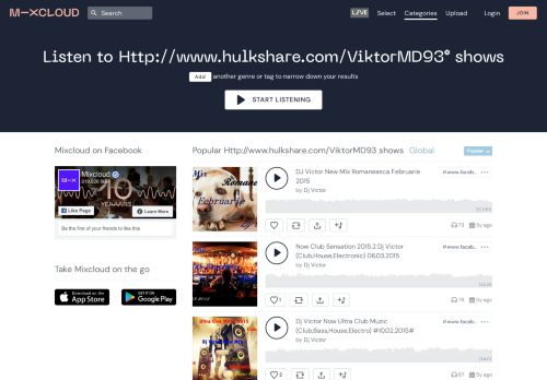 
                            9. Http://www.hulkshare.com/ViktorMD93 shows | Mixcloud